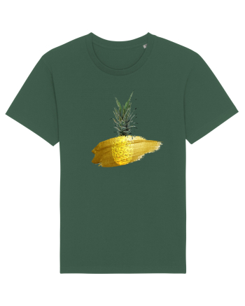 Golden Pineapple Bottle Green