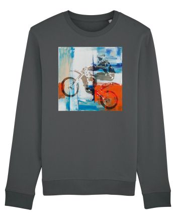 Dirt Bike painting Anthracite