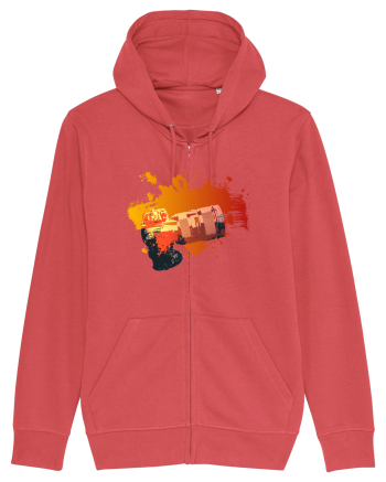 Orange Camera Carmine Red
