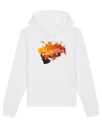 Orange Camera White
