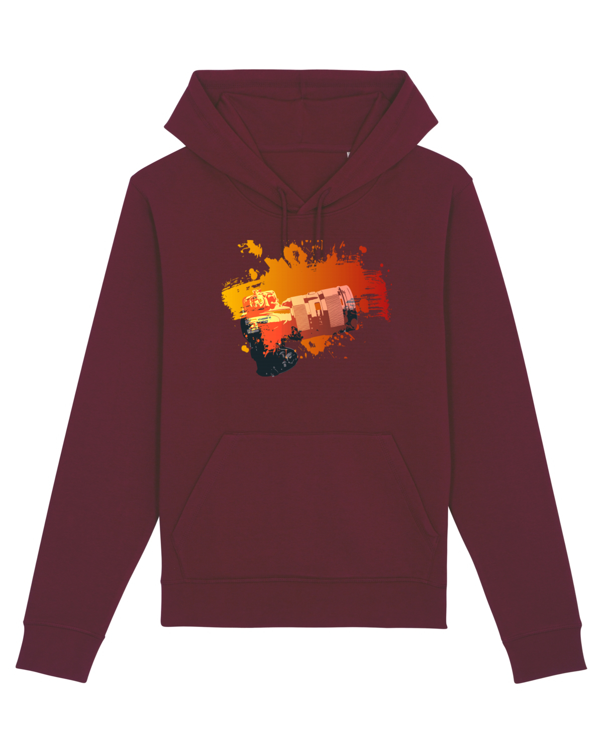 Hanorac Unisex Drummer Burgundy