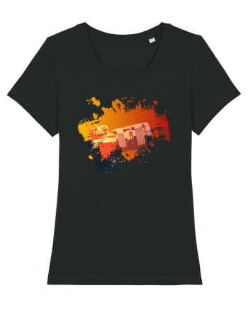 Orange Camera Black