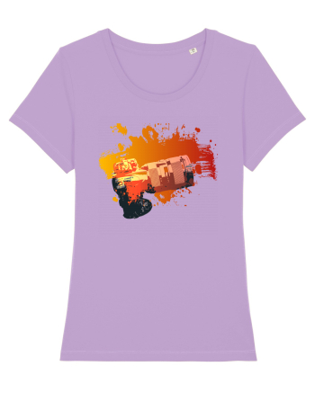 Orange Camera Lavender Dawn
