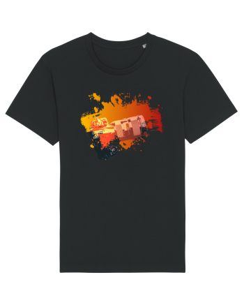Orange Camera Black