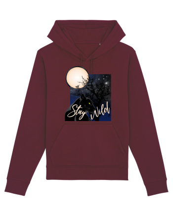 Stay Wild Burgundy