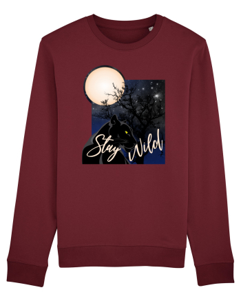Stay Wild Burgundy