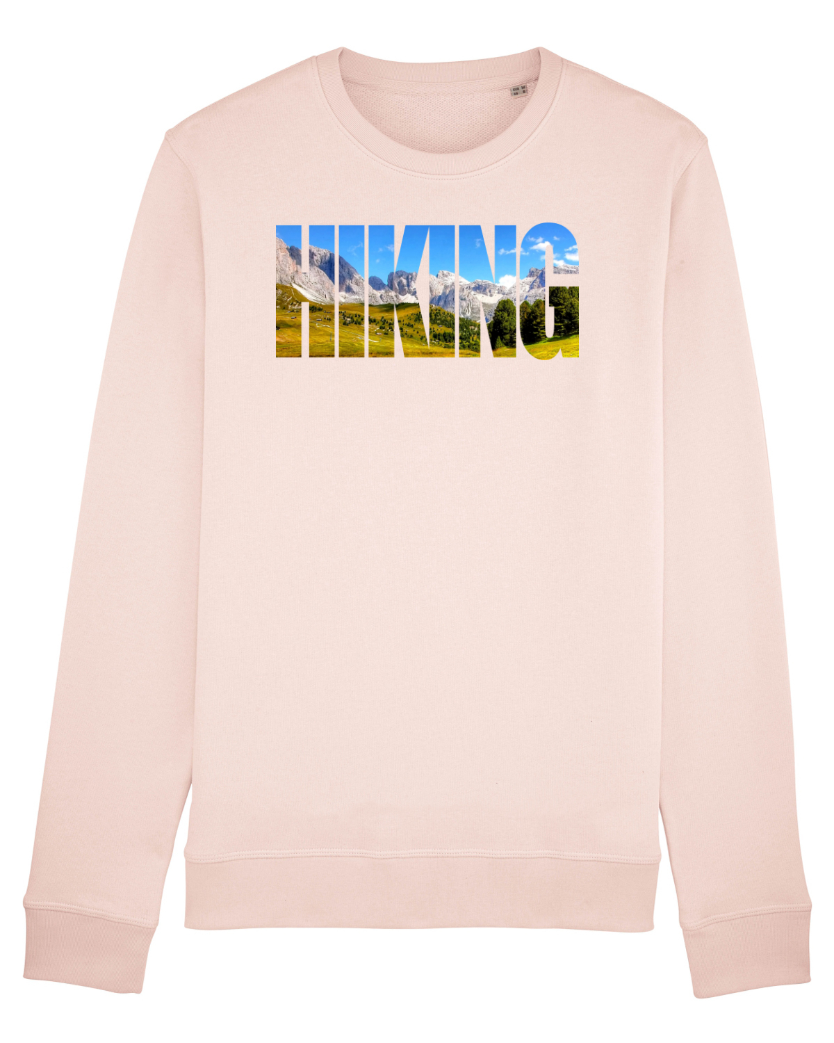 Bluză mânecă lungă Unisex Rise Candy Pink