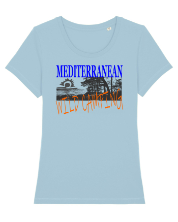 Mediterranean. Wild Camping. Sky Blue