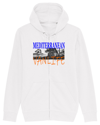 Mediterranean. Vanlife. White