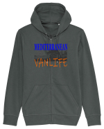 Mediterranean. Vanlife. Hanorac cu fermoar Unisex Connector
