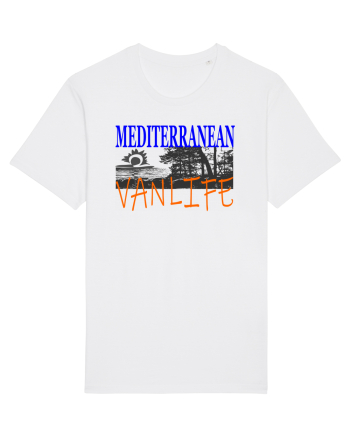 Mediterranean. Vanlife. White