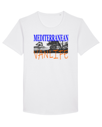 Mediterranean. Vanlife. White