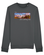 Mountains Bluză mânecă lungă Unisex Rise