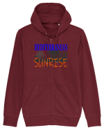 Mediterranean Sunrise Hanorac cu fermoar Unisex Connector