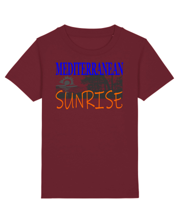 Mediterranean Sunrise Burgundy