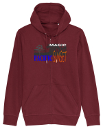 Pacific sunset Hanorac cu fermoar Unisex Connector