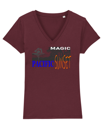 Pacific sunset Burgundy