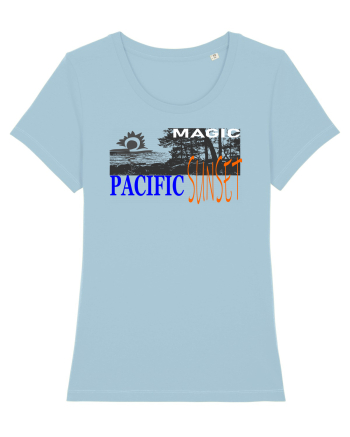 Pacific sunset Sky Blue