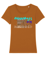 Vama Veche Tricou mânecă scurtă guler larg fitted Damă Expresser