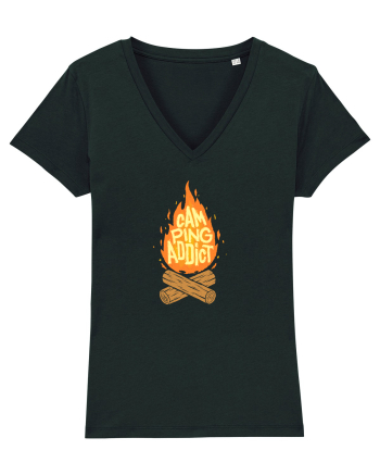 Camping Addict Black