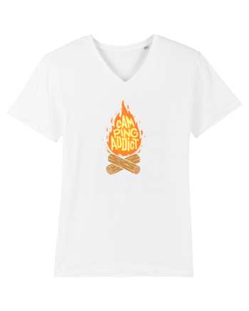 Camping Addict White