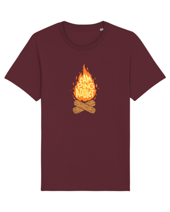 Camping Addict Burgundy