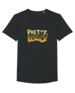 Pretty but loco! Tricou mânecă scurtă guler larg Bărbat Skater