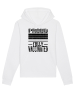 Proud Fully Vaccinated  Hanorac Unisex Drummer