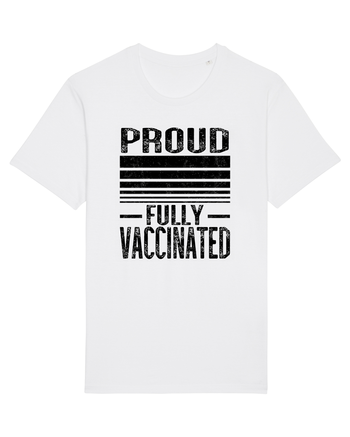 Tricou mânecă scurtă Unisex Rocker White