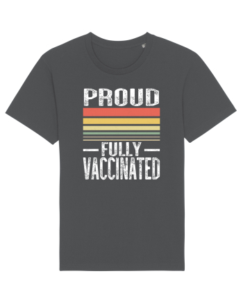 Proud Fully Vaccinated Sunset Anthracite