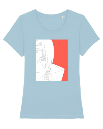 Naruto - Itachi Uchiha sketch  Sky Blue