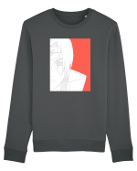 Naruto - Itachi Uchiha sketch  Bluză mânecă lungă Unisex Rise