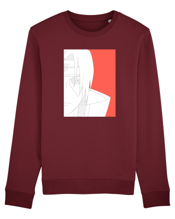 Naruto - Itachi Uchiha sketch  Burgundy