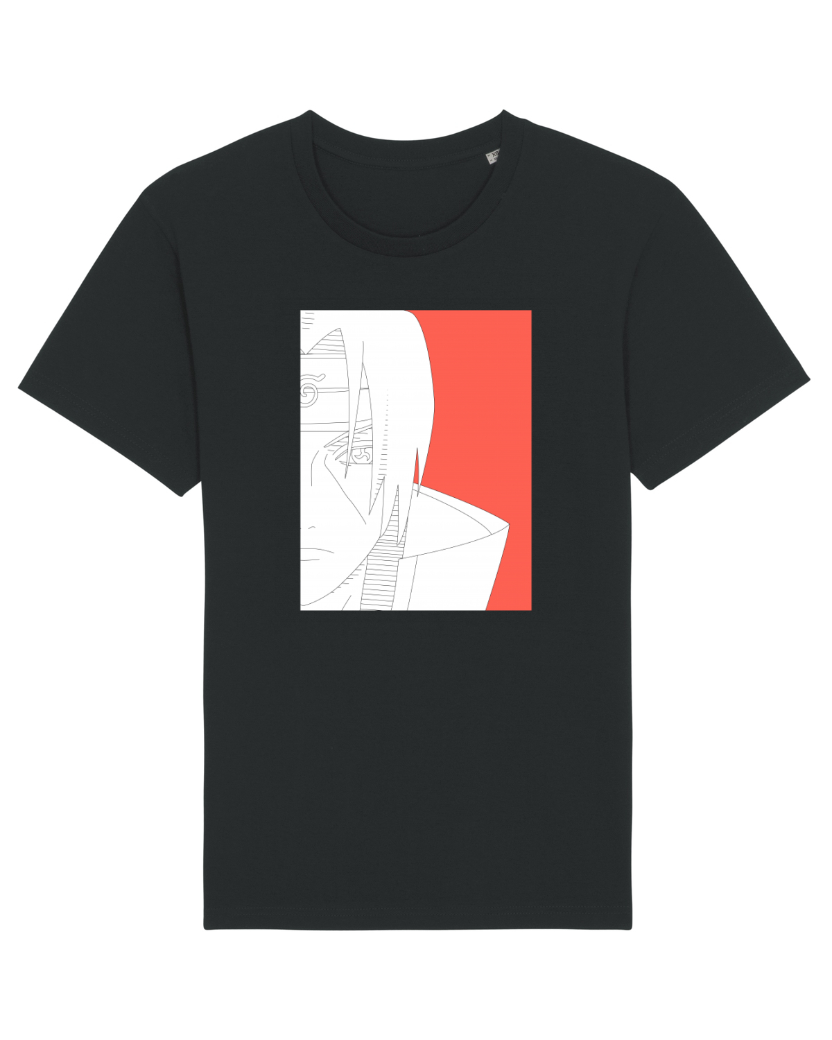 Tricou mânecă scurtă Unisex Rocker Black