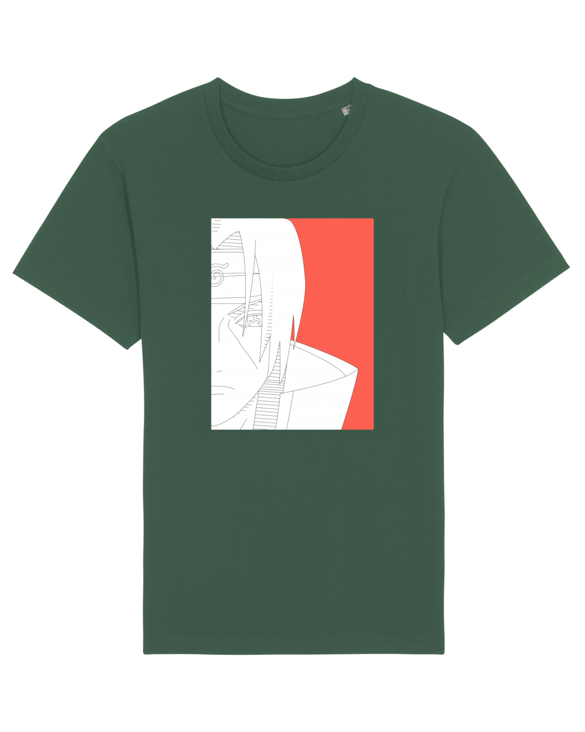 Tricou mânecă scurtă Unisex Rocker Bottle Green