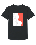 Naruto - Itachi Uchiha sketch  Tricou mânecă scurtă guler larg Bărbat Skater