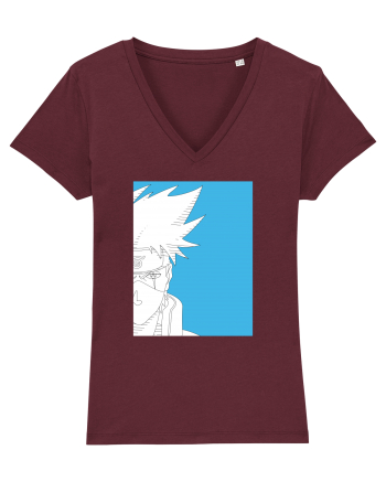 Naruto - Kakashi Hatake sketch Burgundy