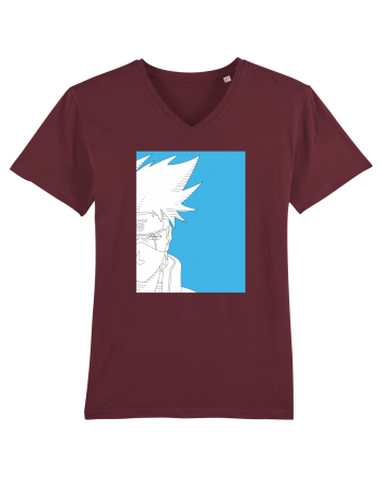 Naruto - Kakashi Hatake sketch Burgundy