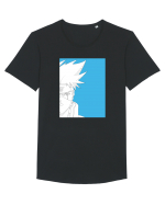 Naruto - Kakashi Hatake sketch Tricou mânecă scurtă guler larg Bărbat Skater