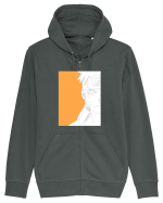 Naruto - Naruto Uzumaki sketch Hanorac cu fermoar Unisex Connector
