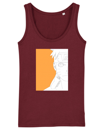 Naruto - Naruto Uzumaki sketch Burgundy