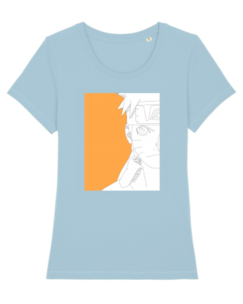 Naruto - Naruto Uzumaki sketch Sky Blue
