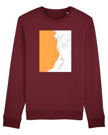 Naruto - Naruto Uzumaki sketch Burgundy