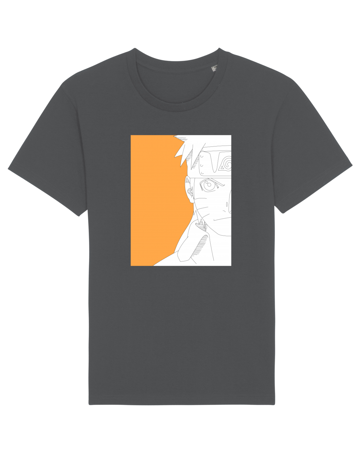 Tricou mânecă scurtă Unisex Rocker Anthracite