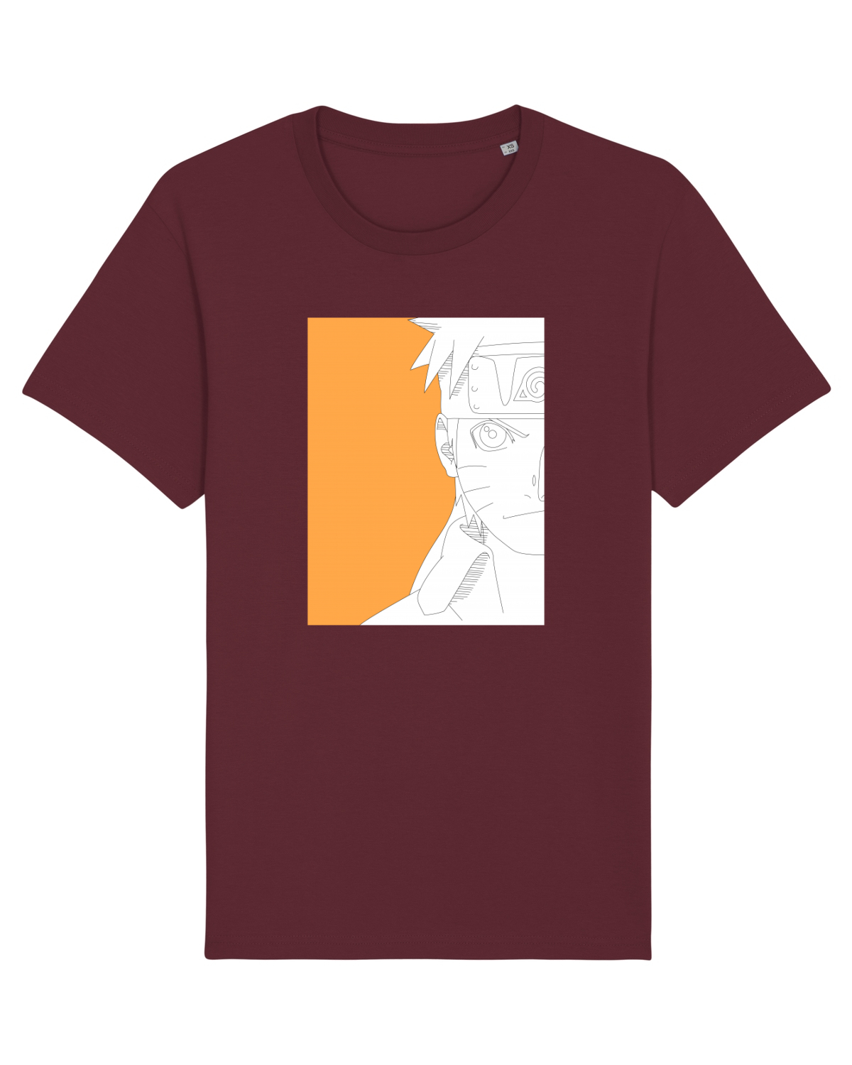 Tricou mânecă scurtă Unisex Rocker Burgundy
