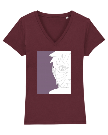 Naruto - Obito Uchiha sketch Burgundy