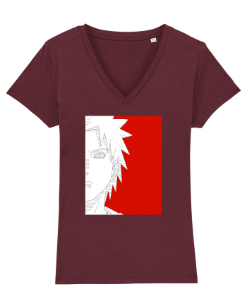 Naruto - Pain sketch Burgundy