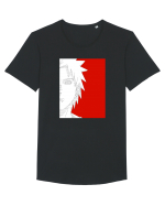 Naruto - Pain sketch Tricou mânecă scurtă guler larg Bărbat Skater