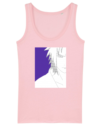 Naruto - Sasuke Uchiha sketch Cotton Pink