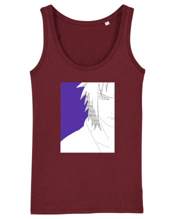 Naruto - Sasuke Uchiha sketch Burgundy